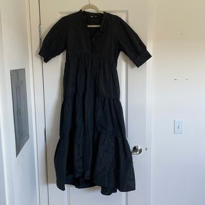 Zara Midi Dress in Black